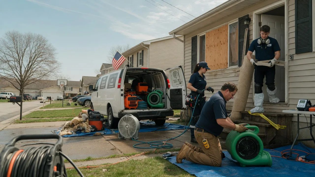 Water Damage Restoration in Ashland, LA near me